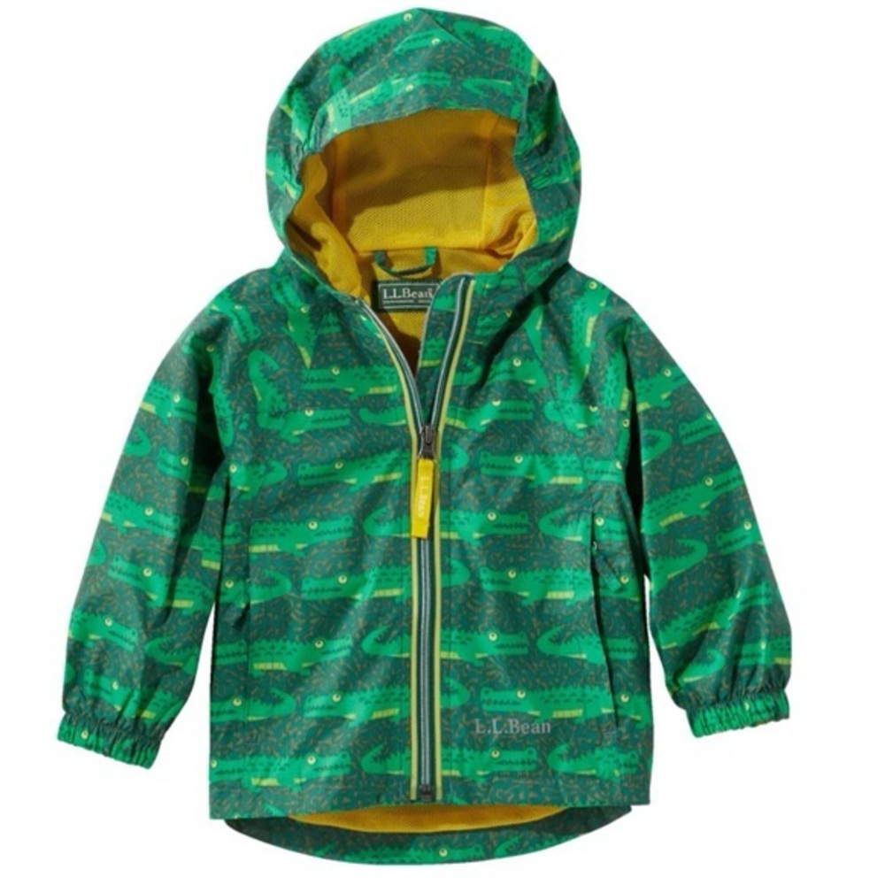 LL Bean Baby Boys 6/12 Months Discovery Rain Jacket